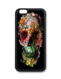 Fantastic Faye PC Material Skull Cute Hot Selling Top Quality Special Design Fire Flowers Motobike Guitar Cell Phone Cases For iPhone 6 No.9