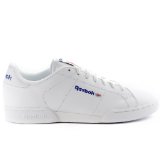Reebok Men's NPC II Classic Sneaker,White/White,10.5 M US