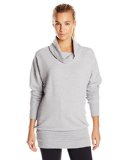Lucy Women's Cool Down Pullover, Sleet Grey Heather, Large