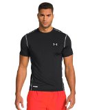 Under Armour Men's HeatGear® Sonic Fitted Short Sleeve Large Black