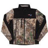 NFL New England Patriots Hunter Colorblocked Softshell Jacket, Real Tree Camouflage, 2X