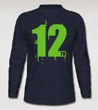 12th Man Long Sleeve T-Shirt (Seattle Seahawks) (XL)