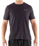Under Armour Men's Charged Cotton Short Sleeve T-Shirt (Large, Dark Gray (090))