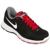 Nike Men's NIKE REVOLUTION 2 RUNNING SHOES 11 Men US (BLACK/WHITE/VARSITY RED/CL GRY)