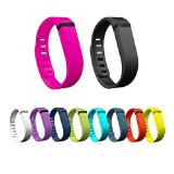 Best_Express 2015 New 10pcs Large L Colorful Replacement Bands With Clasps for Fitbit FLEX Only /No tracker/ Wireless Activity Bracelet Sport Wristband Fit Bit Flex Bracelet Sport Arm Band Armband (Large-9 holes on one side)