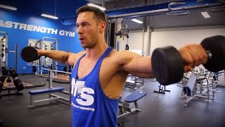 3 Exercise Variations For Building Big And Wide Shoulders