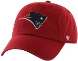 NFL New England Patriots Men's Clean Up Cap, Red, One Size