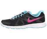 Nike Women's Revolution 2 Black/Vvd Pink/Plrzd Bl/White Running Shoe 9 Women US