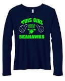 This Girl Loves Her Seahawks Women's Long Sleeve Shirt