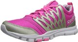 Reebok Women's Yourflex Trainette 5.0 L Cross-Training Shoe,Dynamic Pink/Flint Grey Metallic/Electro Pink/White,6 M US