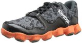 Reebok Men's ATV19 Ultimate Running Shoe,Black/Gravel/Rivet Grey/Flux Orange,9.5 M US