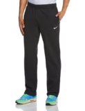 Nike Mens Club Swoosh SweatPants Black/White 611458-010 Size Large