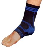 Pro-Tec Athletics Gel-Force Ankle Support, Color:Blue, M