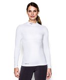 Under Armour Women's ColdGear® Fitted Long Sleeve Mock Extra Small White