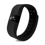 Digicare ERI Bluetooth 4.0 Smart Wristband - Activity Tracker Sleep Monitor Heart Rate Measuring Health Care (Black)