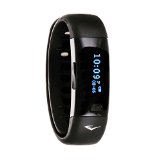 Everlast TR5 - Wireless Fitness Activity Tracker + Sleep Wristband With LED Display - Black