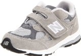 New Balance KV990 Hook and Loop Running Shoe (Infant/Toddler),Grey,7 M US Toddler