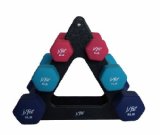j/fit Dumbbell Set with Stand, 32-Pound, Black