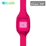 WoCase ZipBand Fitbit ZIP Accessory Wristband Bracelet (Pink,One size, fits most wrist, 2015 Lastest Version) for Fitbit ZIP Activity and Sleep Tracker (Turn Your Fitbit ZIP into Wearable FLEX/FORCE/CHARGE, Gift Ready Retail Package)