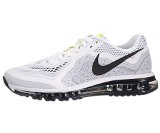 Nike Men's Air Max 2014 White/Black/Pure Platinum/Volt Running Shoe 9 Men US