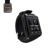 CIYOYO® Universal Bluetooth Smartwatch for Android/IOS Touch Screen Smart Phone Mate - Black