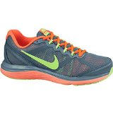 Nike Women's Dual Fusion Run 3 Blue Graphite/Flash Lime/Ht Lv Running Shoe 9.5 Women US