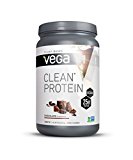 Vega Clean Protein Powder, BCAAs plus Glutamine, Chocolate, 19.5oz, 15 Servings