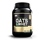 Optimum Nutrition Oats and Whey Protein Powder, Naturally Flavored Milk Chocolate, 3 Pound