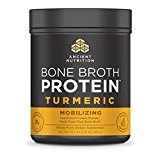 Ancient Nutrition Bone Broth Protein Powder, Turmeric Flavor, 20 Servings