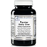 Premier Daily One, 60 Capsules, Vegan Product - All-In-One Daily Formula for Premier, Live-Source Daily Multi-Nutrition for the Whole Family