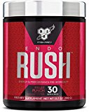 BSN Endorush Pre-workout Powder, Fruit Punch Flavor Energy Supplement for Men and Women, 300mg of Caffeine, with Beta-Alanine and Creatine, 30 Servings
