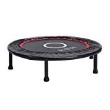 Trampolines 36 inch Indoor with Safety Pad, Fun Mini Fitness Exercise Fitness Equipment for Kids Adults Max Load 220lbs, Black