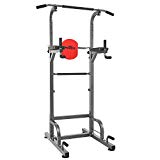RELIFE REBUILD YOUR LIFE Power Tower Workout Dip Station for Home Gym Strength Training Fitness Equipment
