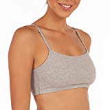 Fruit of the Loom Women's SPAG Sports Bra, White/Heather Gray/Black, 34 (Pack of 6)