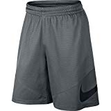 NIKE Men's Basketball Shorts, Cool Grey/Cool Grey/Cool Grey/Black, Medium