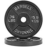 Fringe Sport 1.25lb - 45lb Iron Weight Plate Pairs/Weightlifting, Powerlifting, Other Strength Training Equipment (35)