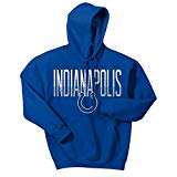 Zubaz NFL Indianapolis Colts Men's Gradient Logo Hoodie, Medium, Royal