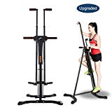 PEXMOR Upgraded Vertical Climber, Folding Climbing Machine for Home Gym Fitness, Stepper Climber Exercise Machine, Adjustable Height with LCD Display 2.0