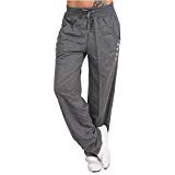 BOLUOYI Workout Clothes for Women Womens Autumn Winter Wide Leg Yoga Sports Loose Casual Long Pants Trousers Gray XL