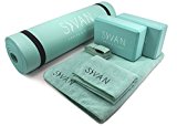 Sivan Health and Fitness Yoga Set 6-Piece- Includes 1/2