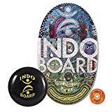 INDO BOARD Original Balance Board for Improving Balance or Use With Standing Desk - Comes with 14