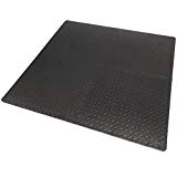 XtremepowerUS Home Exercise Mat, Interlocking Tiles Puzzle EVA Foam Protective Flooring