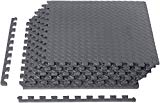 AmazonBasics Exercise Mat with EVA Foam Interlocking Tiles