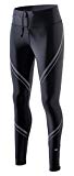 RION Active Women's Workout Yoga Running Compression Tights Tummy Control Leggings (Fan, L)