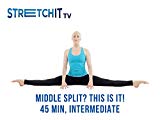 Middle Split Stretch - Middle Split? This is it! (45 min, Intermediate)